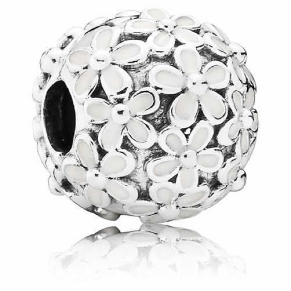 RETIRED Pandora Darling Daisy Meadow Clip #791494EN12 - Picture 2 of 3